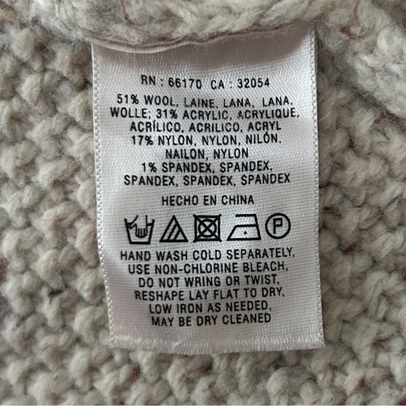 Far Away From Close Oatmeal Beige Knit Hooded Short Sleeve Snap Button Cardigan - Picture 8 of 9